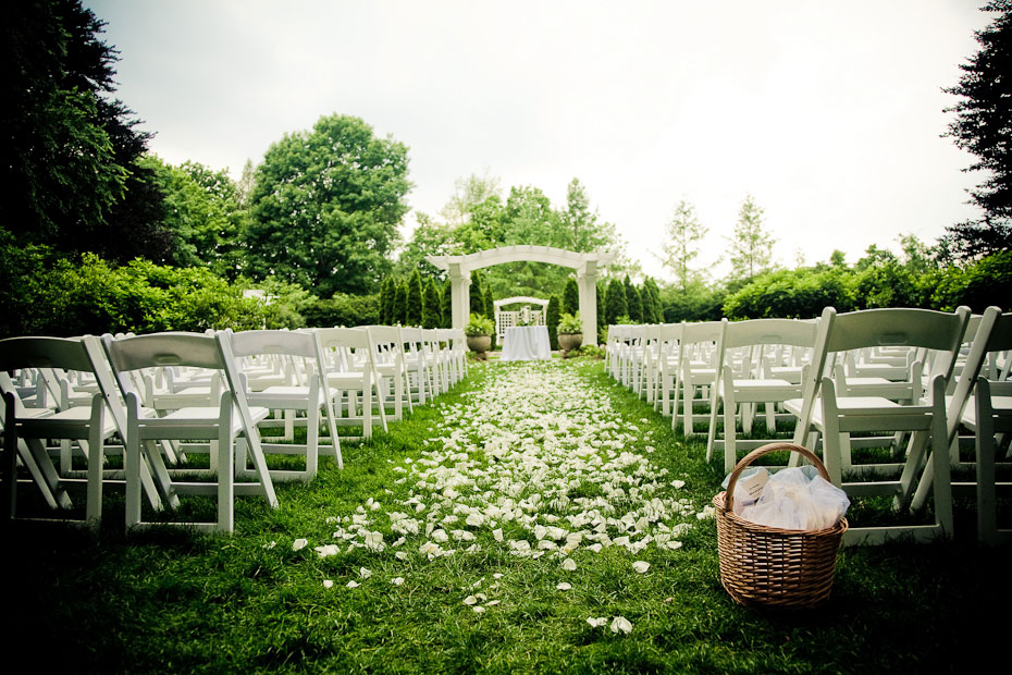 Having an outdoor ceremony is just one way to make your wedding memorable
